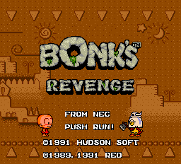 Bonk 2 Bonk's Revenge screenshot 2 for TurboGrafx-16